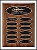 Perpetual Plaque with 12 Elliptical Plates (9"x12")